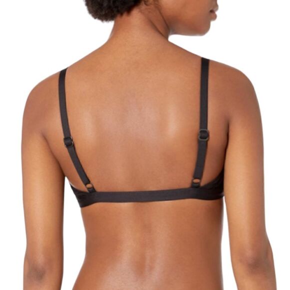 VYB Vicious Young Babes Standard Grounded Keyhole Bralette Swimsuit Bikini Top S - Picture 2 of 6